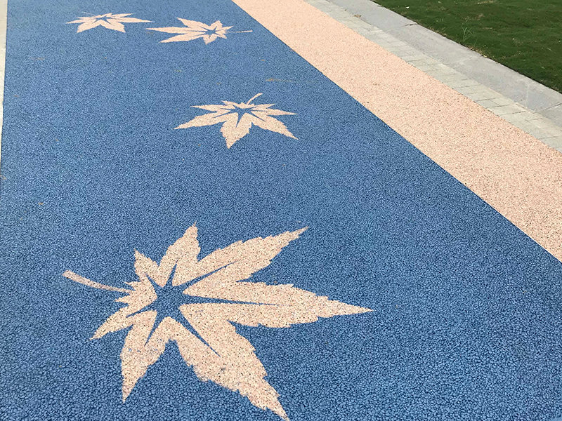 彩色陶瓷路面